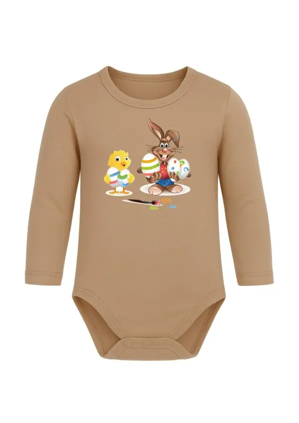 Body niemowlęce Wielkanocne ZAJĄCZEK KRÓLIK KURCZAK | bawełna | prezent