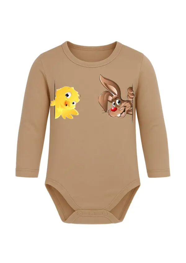 Body niemowlęce Wielkanocne ZAJĄCZEK KRÓLIK KURCZAK | bawełna | prezent