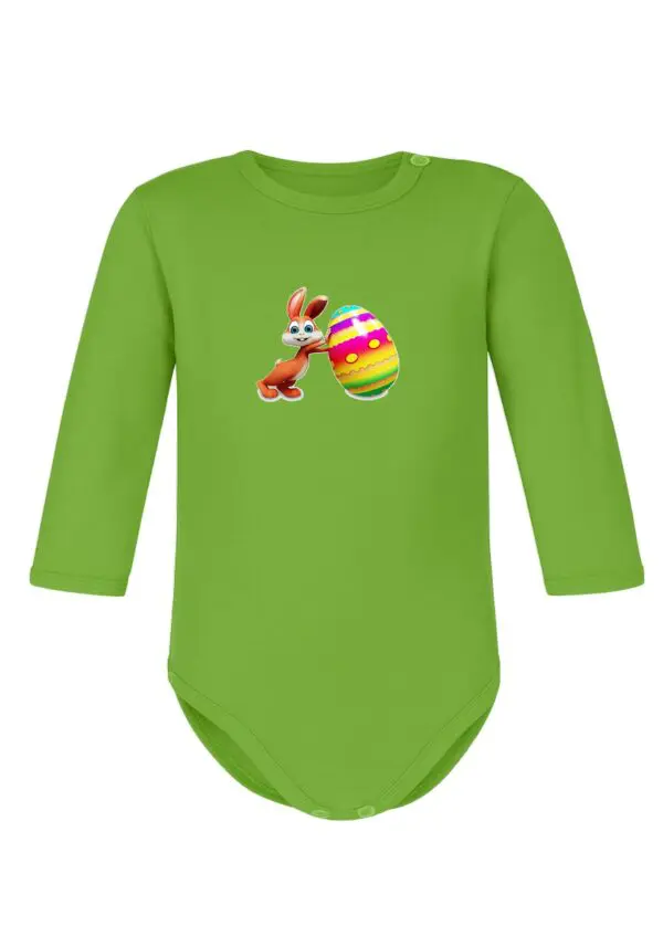 Body niemowlęce Wielkanocne ZAJĄCZEK KRÓLIK KURCZAK | bawełna | prezent