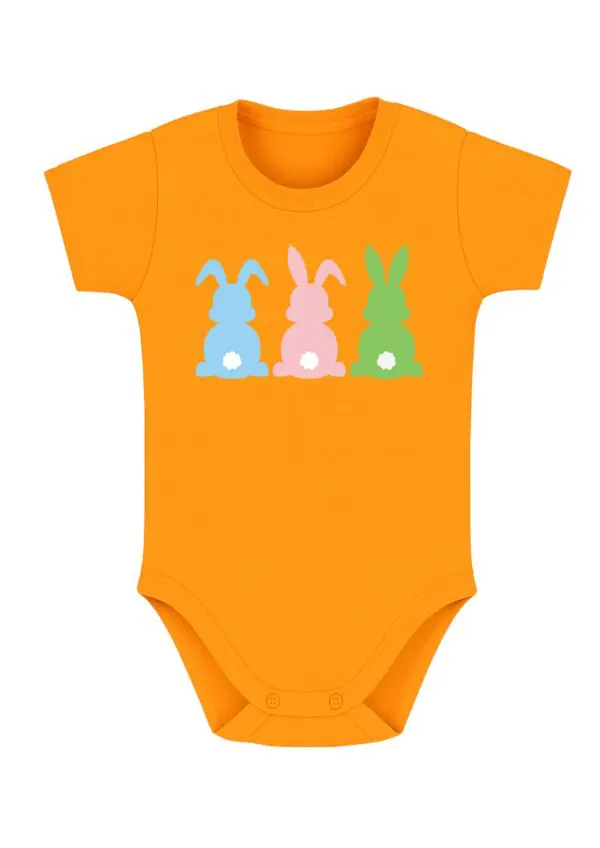 Body niemowlęce Wielkanocne ZAJĄCZEK KRÓLIK KURCZAK | bawełna | prezent