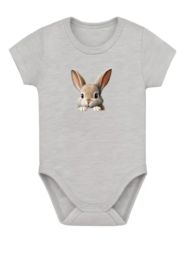 Body niemowlęce Wielkanocne ZAJĄCZEK KRÓLIK KURCZAK | bawełna | prezent