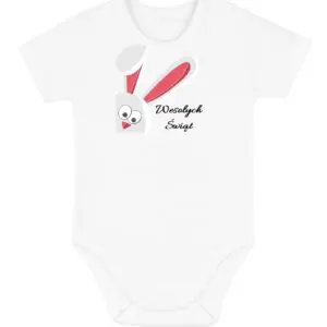 Body niemowlęce Wielkanocne ZAJĄCZEK KRÓLIK KURCZAK | bawełna | prezent