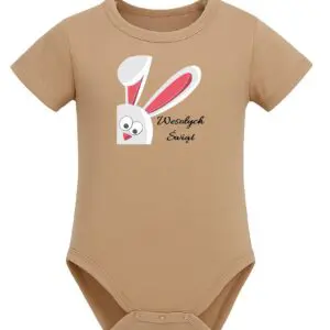 Body niemowlęce Wielkanocne ZAJĄCZEK KRÓLIK KURCZAK | bawełna | prezent