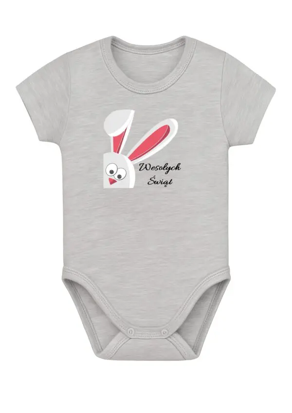 Body niemowlęce Wielkanocne ZAJĄCZEK KRÓLIK KURCZAK | bawełna | prezent