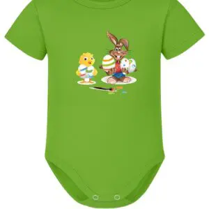Body niemowlęce Wielkanocne ZAJĄCZEK KRÓLIK KURCZAK | bawełna | prezent