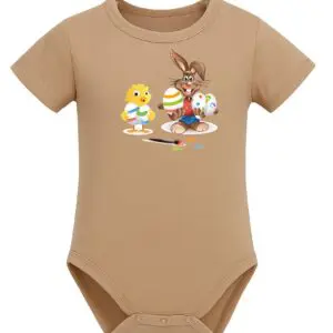 Body niemowlęce Wielkanocne ZAJĄCZEK KRÓLIK KURCZAK | bawełna | prezent