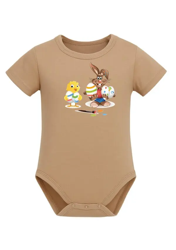 Body niemowlęce Wielkanocne ZAJĄCZEK KRÓLIK KURCZAK | bawełna | prezent