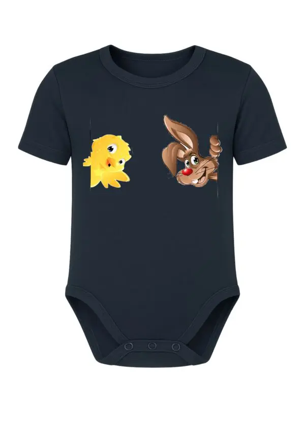 Body niemowlęce Wielkanocne ZAJĄCZEK KRÓLIK KURCZAK | bawełna | prezent