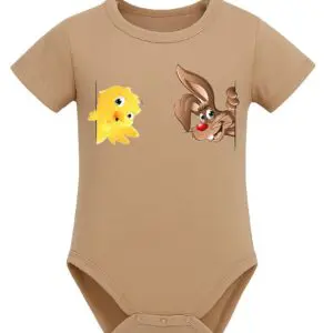 Body niemowlęce Wielkanocne ZAJĄCZEK KRÓLIK KURCZAK | bawełna | prezent