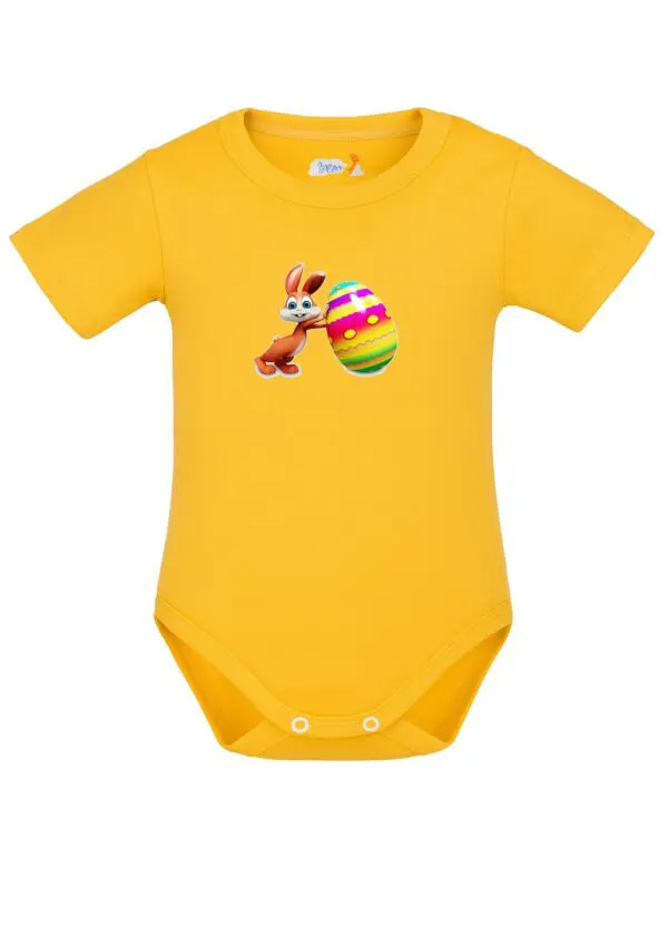 Body niemowlęce Wielkanocne ZAJĄCZEK KRÓLIK KURCZAK | bawełna | prezent