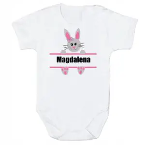 Body niemowlęce Wielkanocne ZAJĄCZEK KRÓLIK KURCZAK | bawełna | prezent