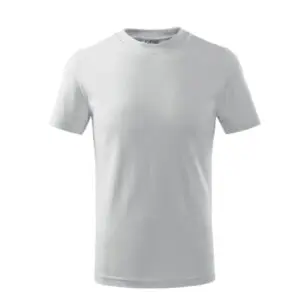 Koszulka t-shirt na WF gładka biała