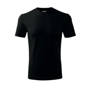 Koszulka t-shirt na WF gładka czarna