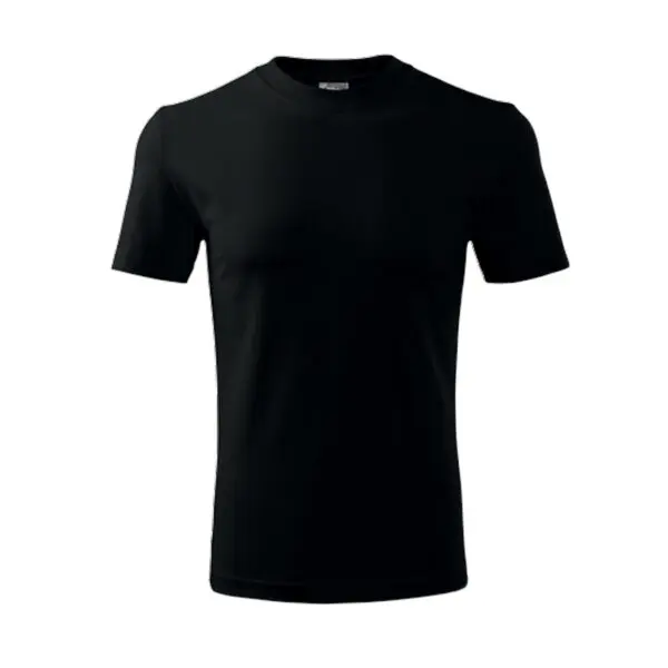 Koszulka t-shirt na WF gładka czarna