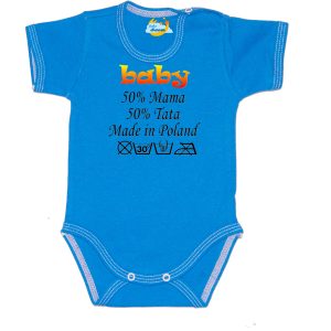 Body niemowlęce 50% mama 50% tata