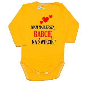 Body niemowlęce Mam najlepszą Babcię