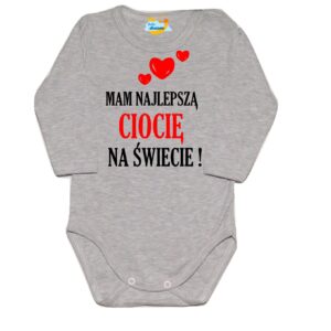 Body niemowlęce Mam najlepszą Ciocię