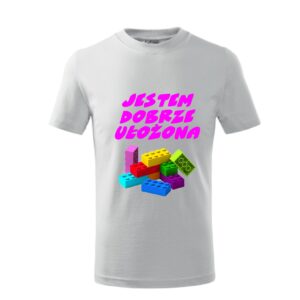 T-shirt koszulka JESTEM DOBRZE UŁOŻONA