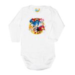 Body z postacią z bajki SONIC białe