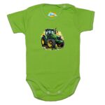 Body krótki rękaw Traktor John Deere zielone