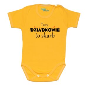 Body Tacy Dziadkowie to skarb żółte