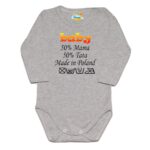 Body 50% mama 50% tata BABY szare
