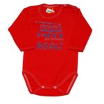 Body Zabawny Super Facet po prostu Boski czerwone