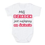 Body Najlepszy Dziadek na świecie białe