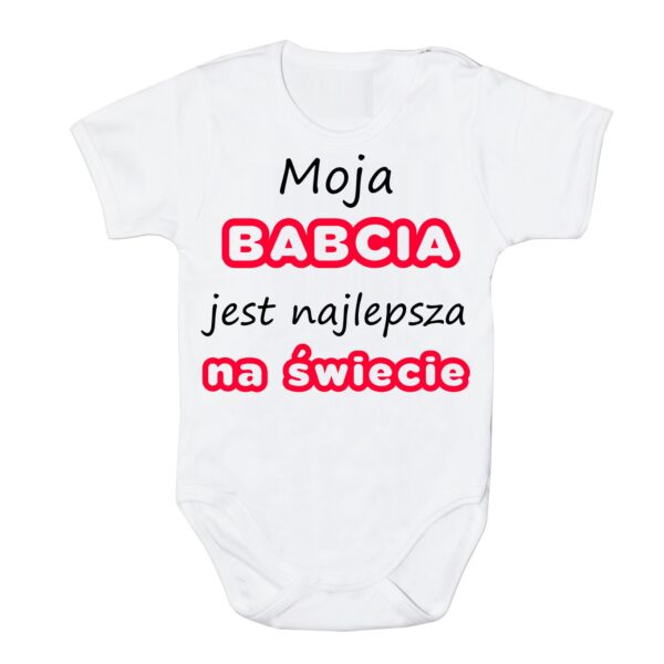 Body Najlepsza Babcia na świecie białe