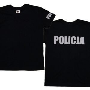 Koszulka dziecięca POLICJA granat