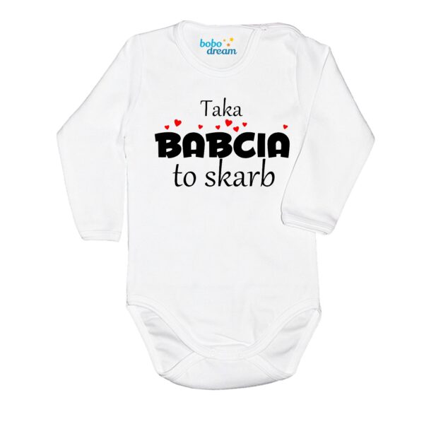 Body Taka Babcia to skarb białe