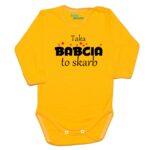 Body Taka Babcia to skarb żółte