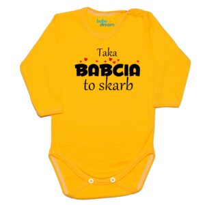 Body Taka Babcia to skarb żółte