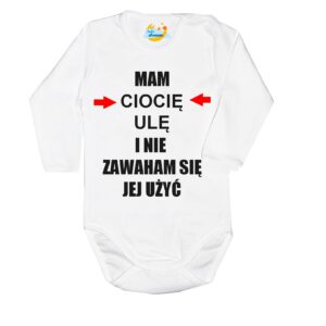 Body niemowlęce Mam i nie zawaham się jej użyć z imieniem