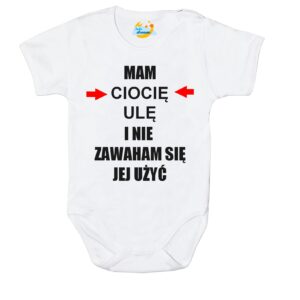 Body niemowlęce Mam i nie zawaham się jej użyć z imieniem