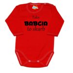 Body Taka Babcia to skarb czerwone