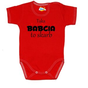 Body Taka Babcia to skarb czerwone
