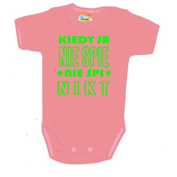 Body kiedy ja nie śpię nie śpi nikt pudrowe