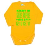 Body kiedy ja nie śpię nie śpi nikt żółty