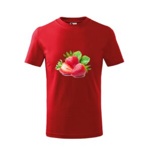 Koszulka dziecięca owoc 3D TRUSKAWKA