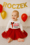 Komplet dziecięcy zestaw body i spódniczka 2-ka MINNIE