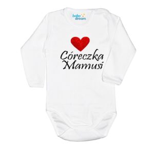 Body  CÓRECZKA MAMUSI Polski producent długi rękaw