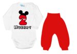 Komplet dziecięcy zestaw body i spodnie 2-ka MICKEY