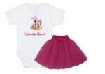 Komplet dziecięcy zestaw body i spódniczka Myszka Minnie