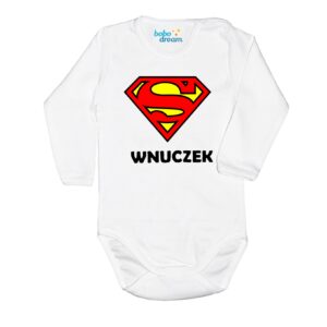 Body SUPER WNUCZEK Polski producent długi rękaw