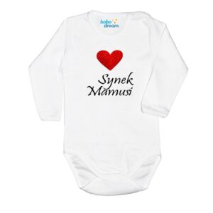 Body SYNUŚ MAMUSI Polski producent długi rękaw