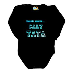 Body CAŁY TATA Polski producent długi rękaw