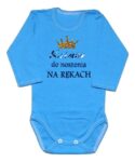 Body niemowlęce NADRUK Książe do noszenia na rękach