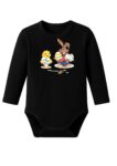 Body niemowlęce Wielkanocne ZAJĄCZEK KRÓLIK KURCZAK | bawełna | prezent