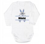 Body niemowlęce Wielkanocne ZAJĄCZEK KRÓLIK KURCZAK | bawełna | prezent